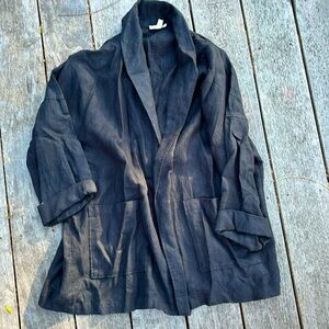 Eileen Fisher linen jacket